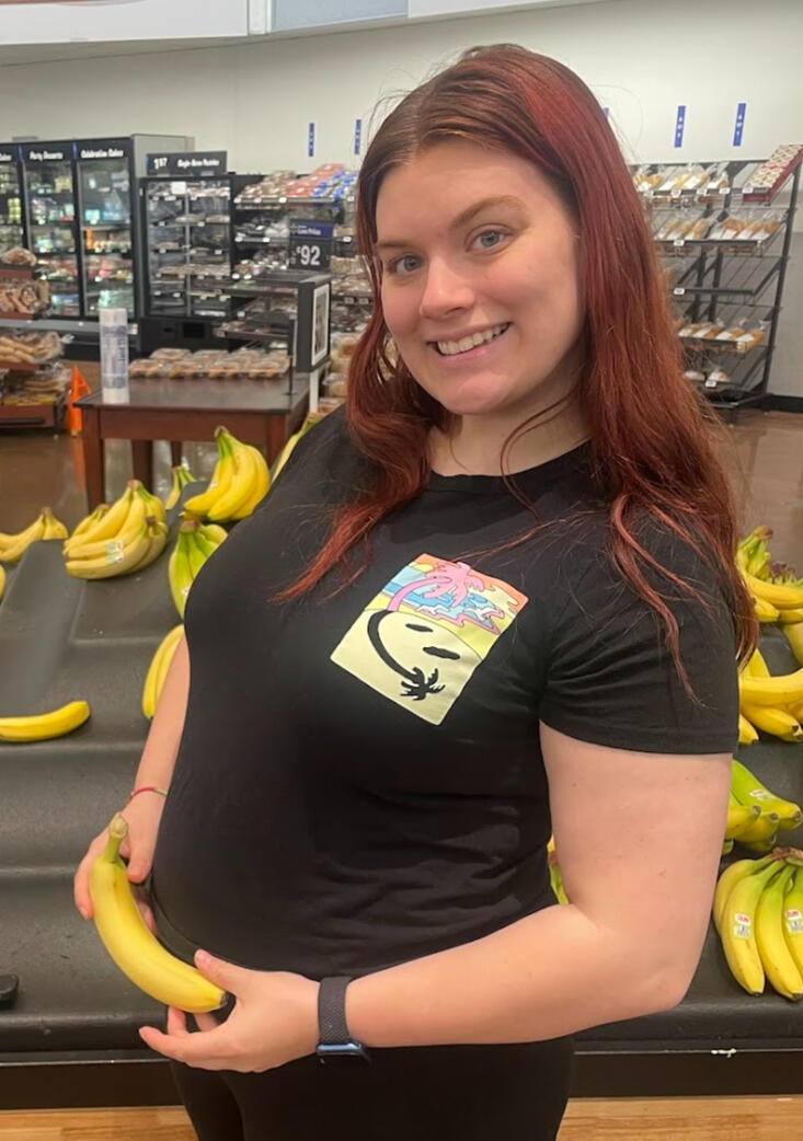 March 23: Baby is the size of a banana